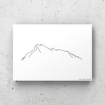 Rundle Mountain Print