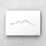 Ha Ling Peak Mountain Print