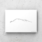 Grotto Mountain Print