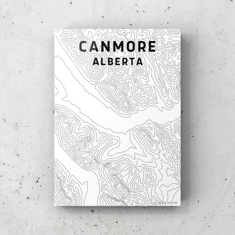 Canmore Topographic Map