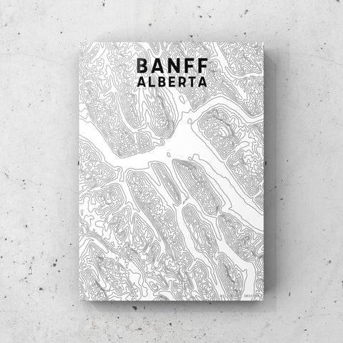 Banff Topographic Map