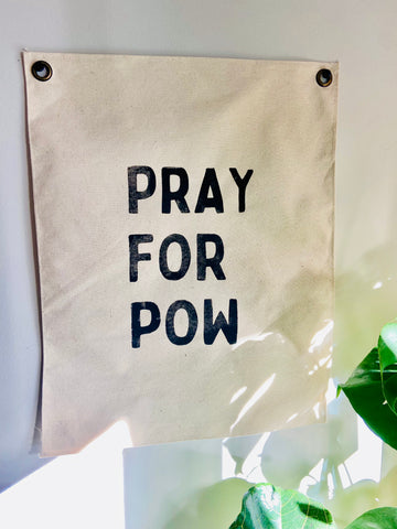 Pray For Pow Wall Tapestry