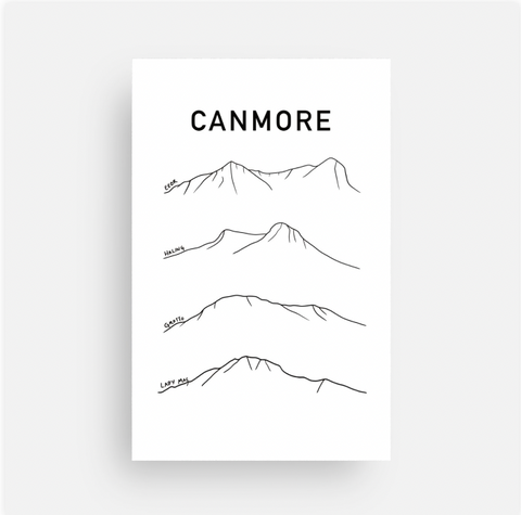 Canmore Mountain Card