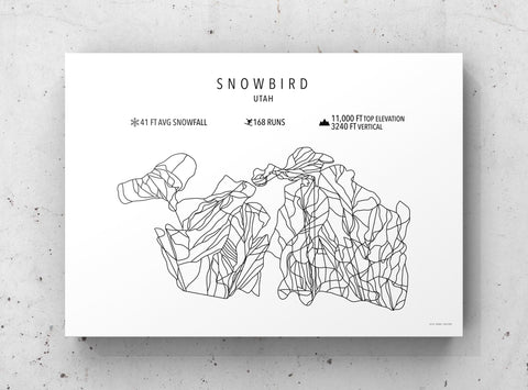 Snowbird Ski Resort Map